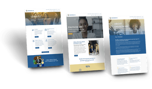 Envision HR website