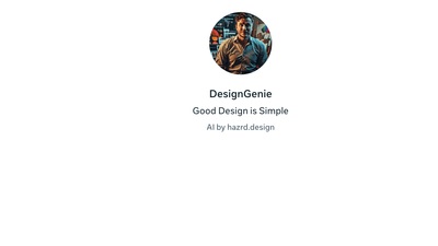 DesignGenie - Expert at All Things Design