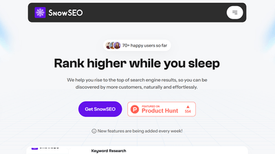 SnowSEO - Uncover the Secrets of SEO and Watch Your Rankings Skyrocket