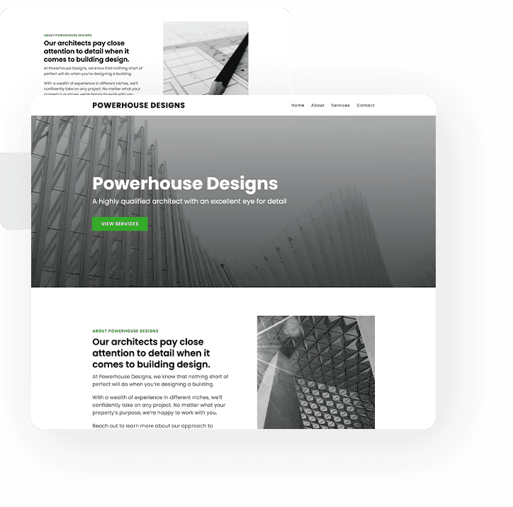 B12 specializes in building custom websites for architecture firms that meet industry best practices and make a great first impression on every potential client.