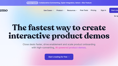 Supademo - Create Interactive Product Demos with AI