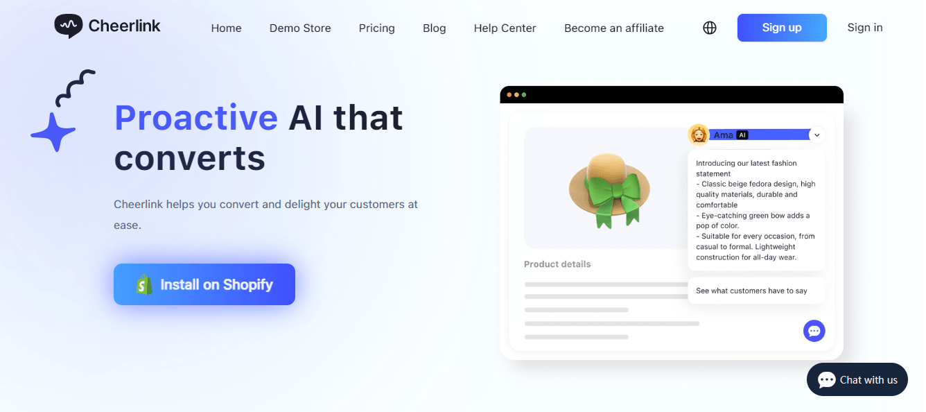 Cheerlink - Enhance Your Store's Customer Experience with AI