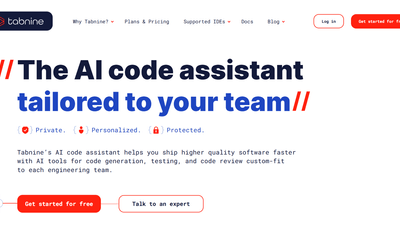 Tabnine - Code Faster, Code Safer with This Private AI Assistant for Developers	