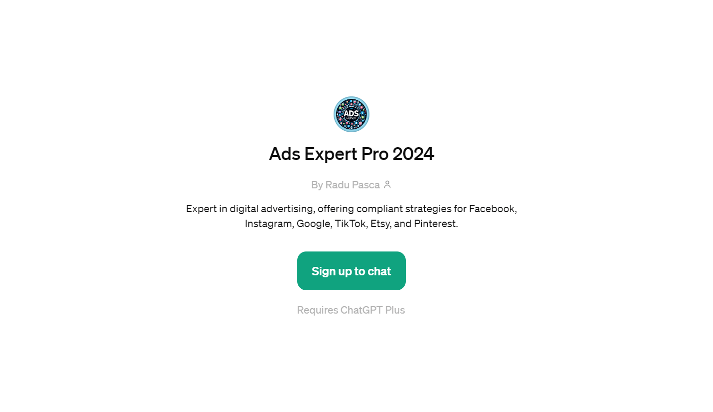 Ads Expert Pro 2024 - Your Ad Guru