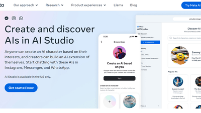 Meta AI Studio - Create and Chat with AI