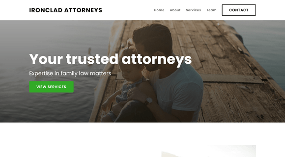 Law firm website