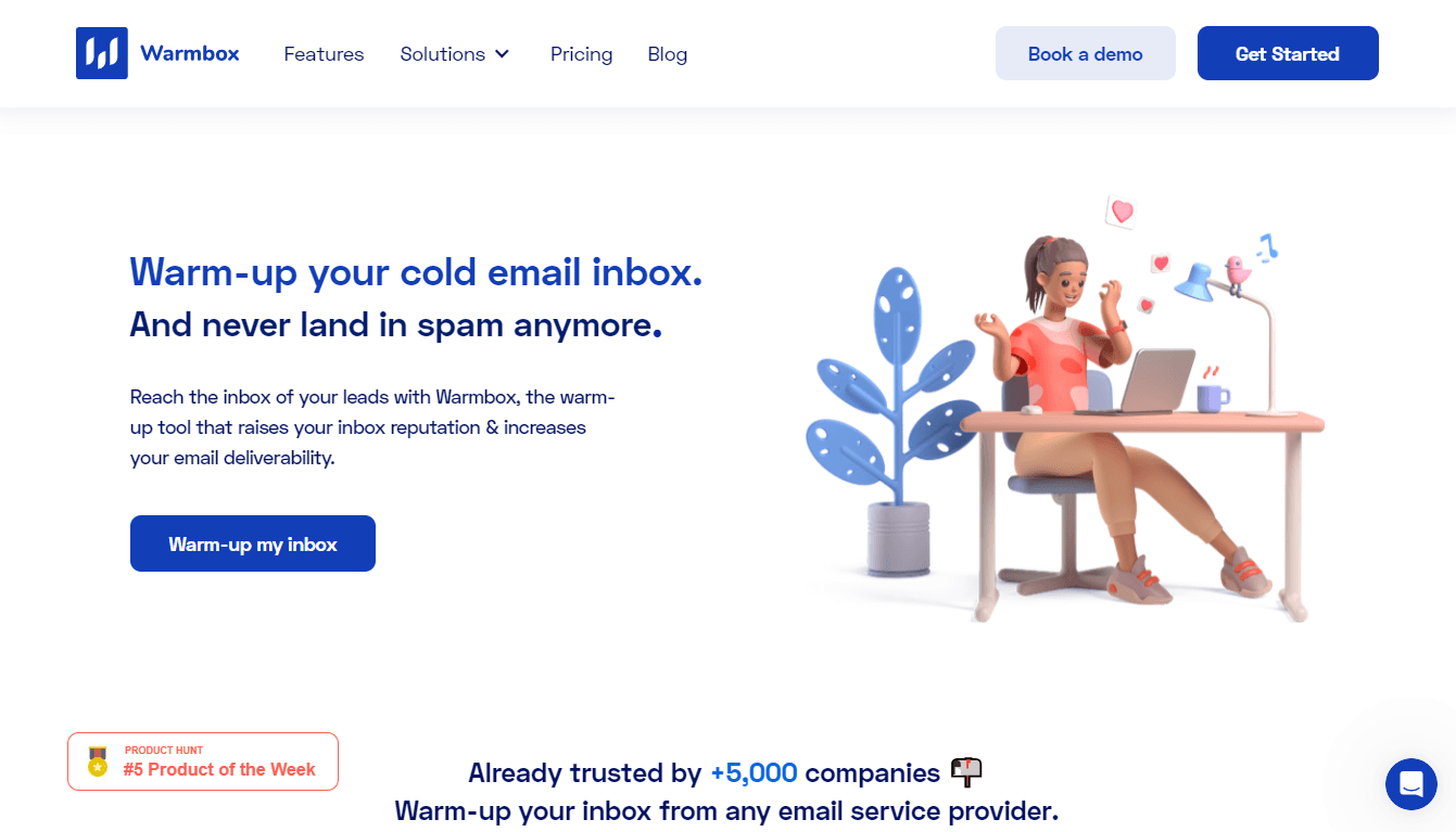 Warmbox - AI-Powered Email Warm-Up Tool