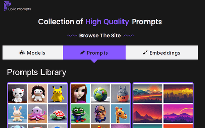 Public Prompts - Get Inspired by This Collection of AI Prompts