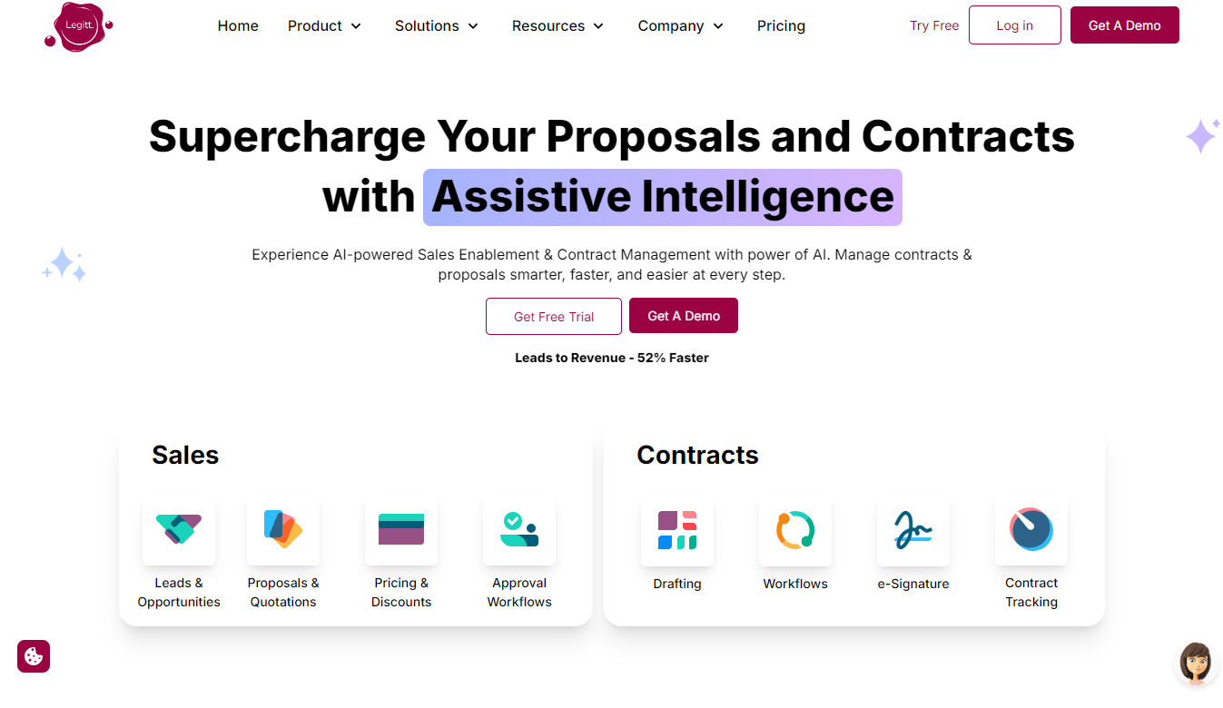 Legitt AI – Streamline Your Contract and Proposal Management with AI