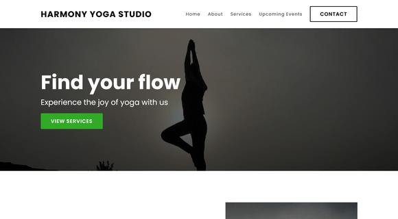 Yoga website