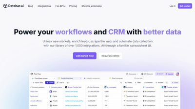 Databar - Power Your Workflows and CRM with Better Data