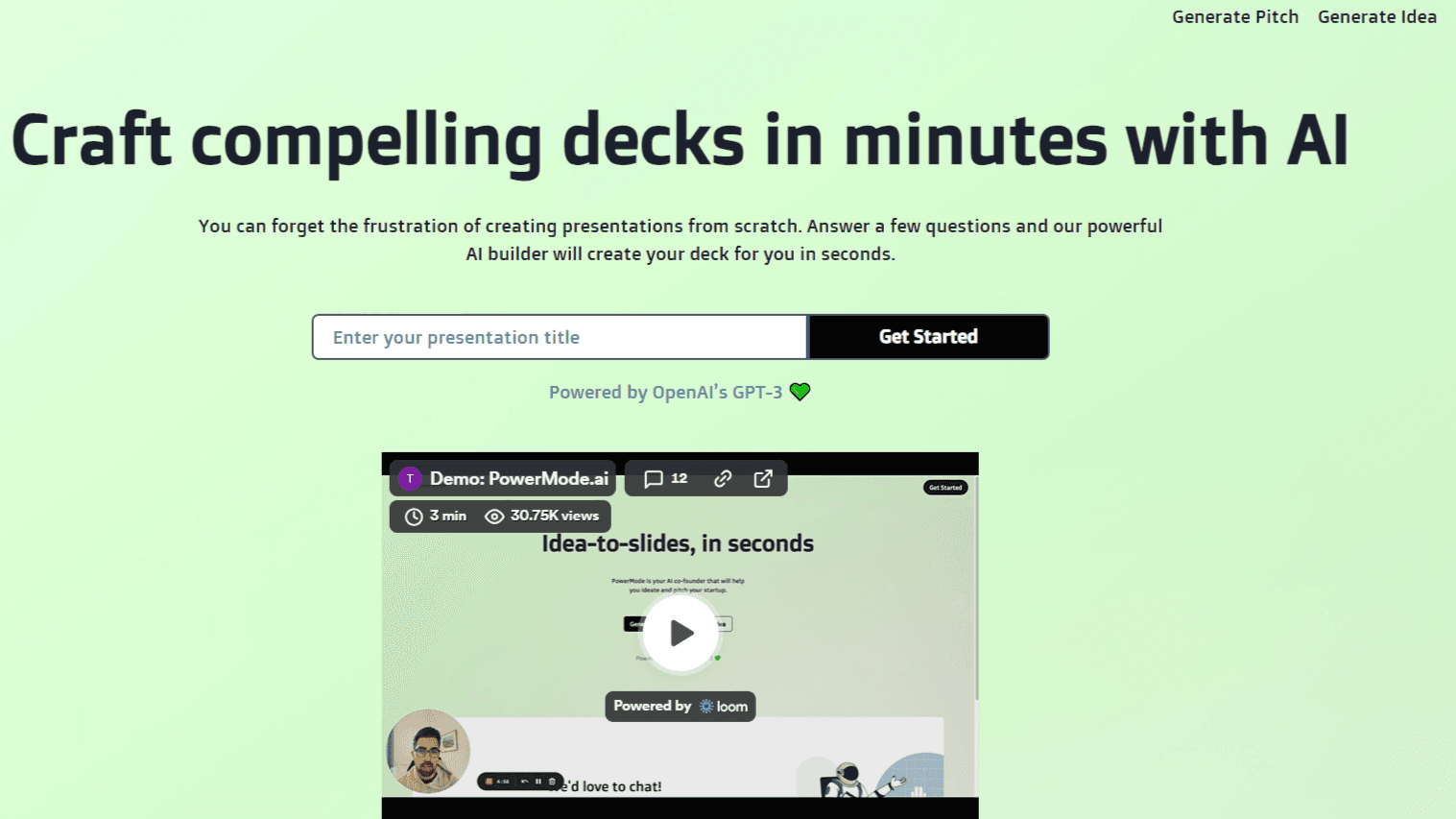 PowerMode AI - Create Engaging Decks with Ease