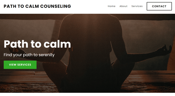 Therapist website