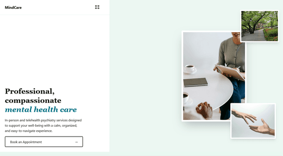 Psychiatry practice website
