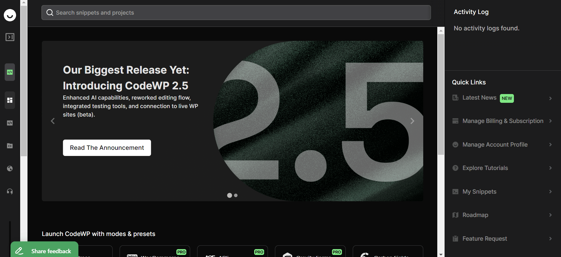 CodeWP - AI Code Generator for WordPress 