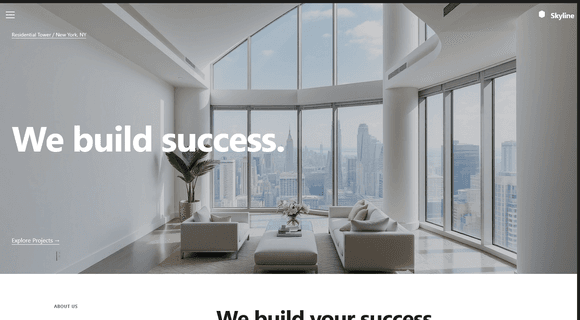 General contractor and construction manager website