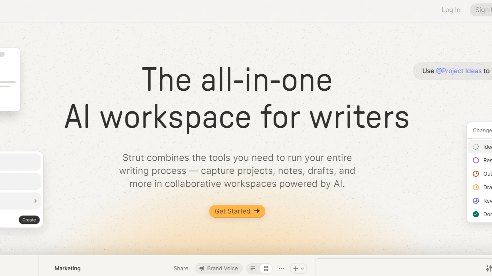 Strut - AI Workspace for Your Writing Needs