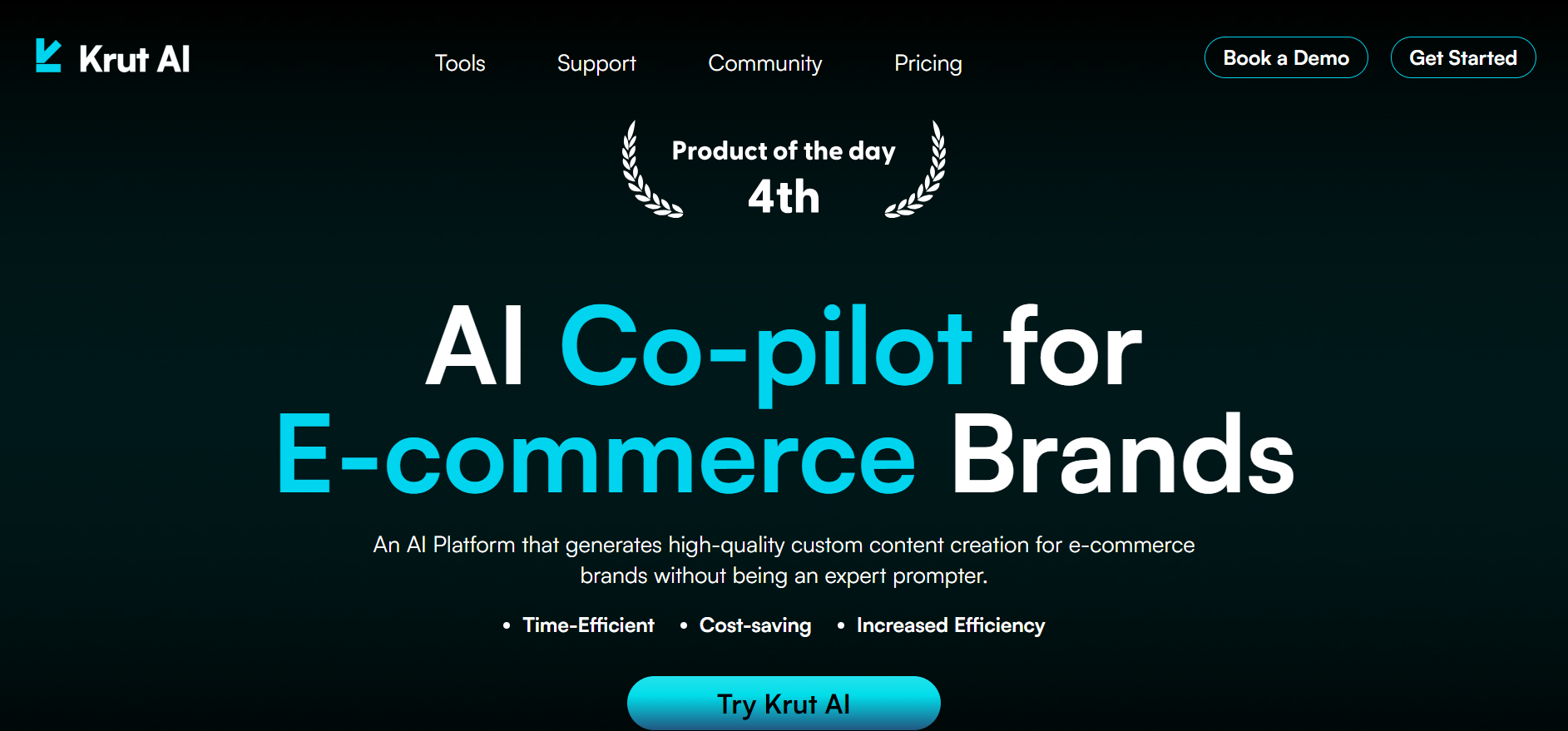 Krut AI - Copilot for E-Commerce Brands