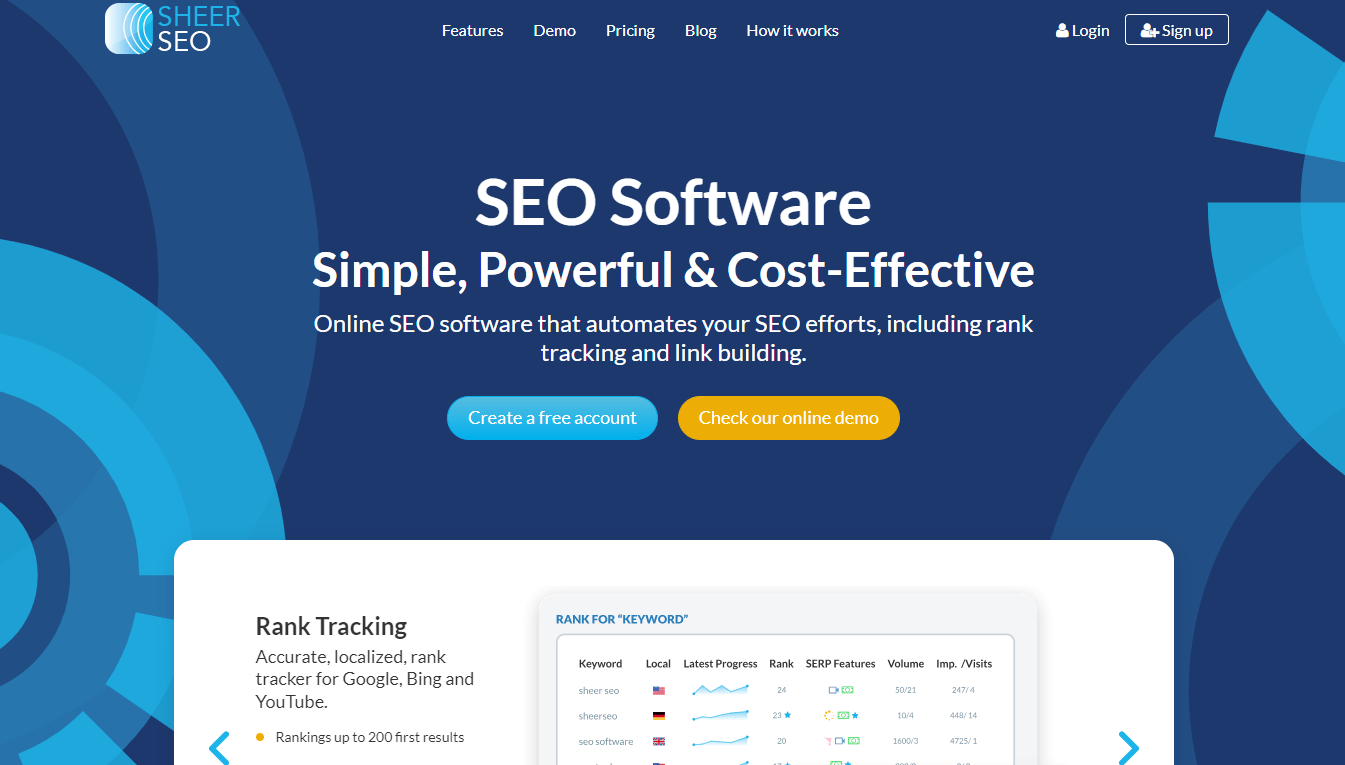 SheerSEO - Streamlined SEO for Every Need