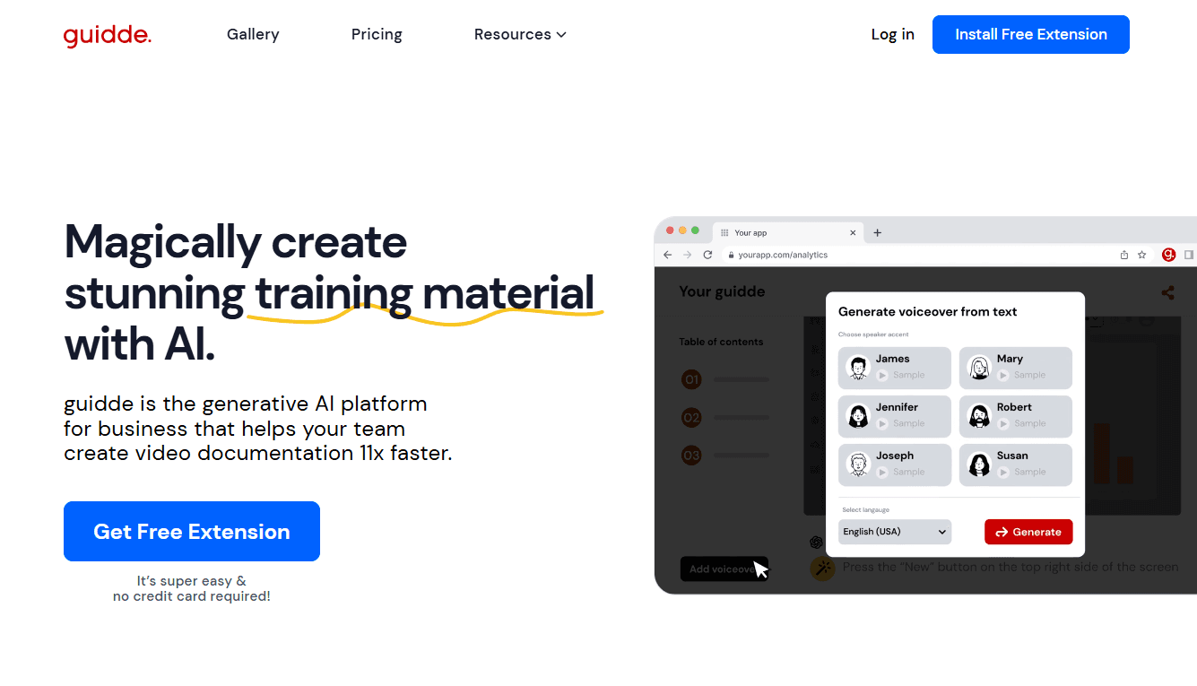 Guidde - AI-Powered Video Documentation