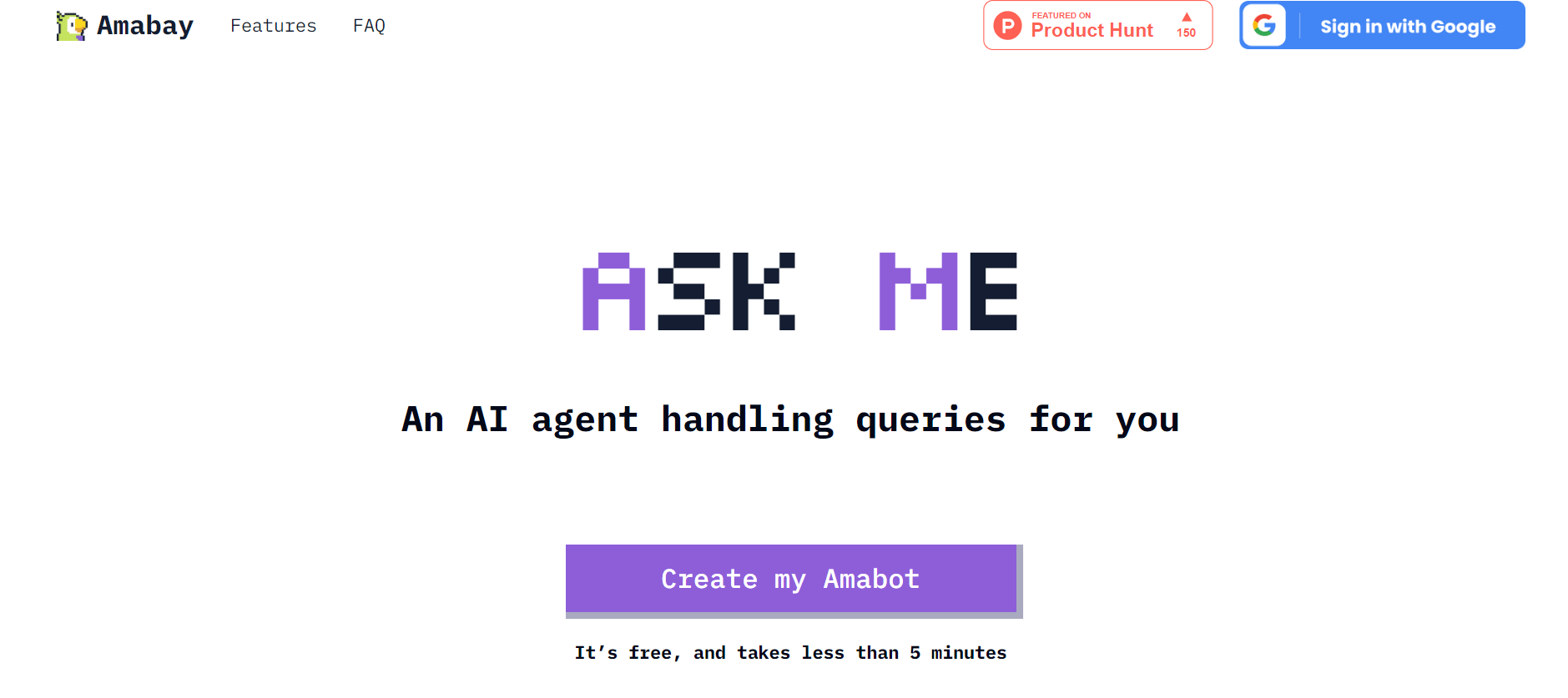 Amabay - Let an AI Agent Handle Your Customer Queries