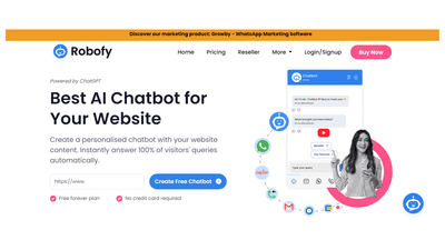 Robofy - Custom AI Chatbot Builder