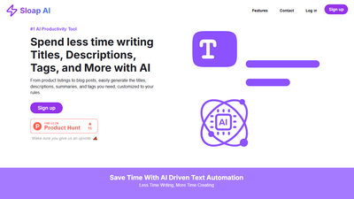 Sloap AI - Smart Text Automation Made Simple