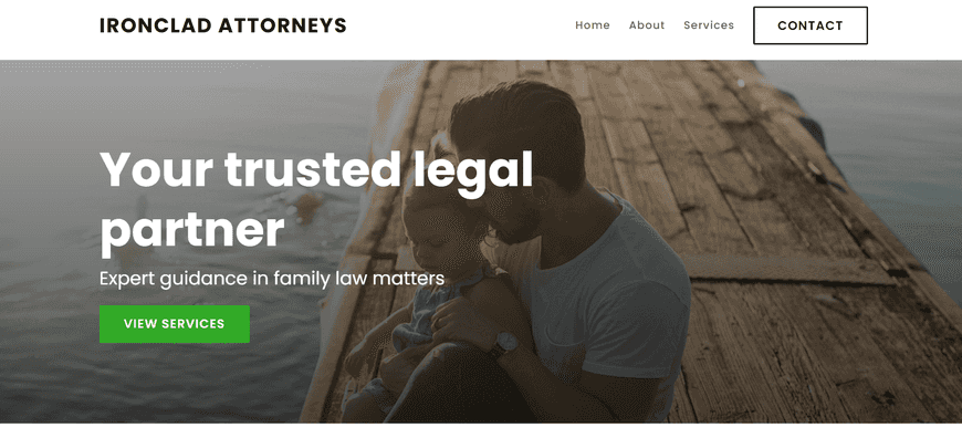 My law firm needs a professional website that highlights our practice areas, including family law. The site should feature attorney profiles and client testimonials. We also need a contact form and a consultation scheduling tool.