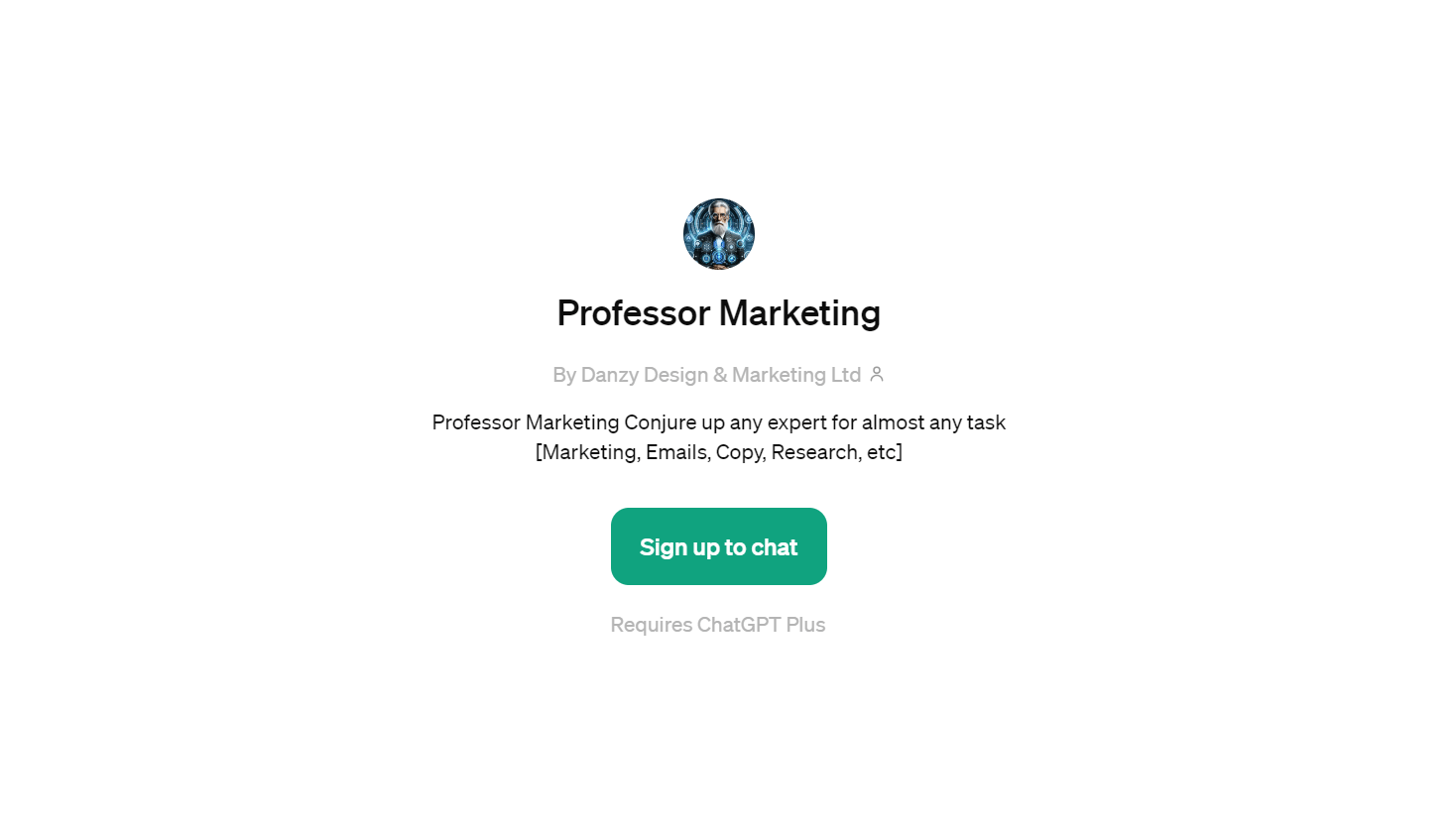 Professor Marketing - Your Marketing Sidekick