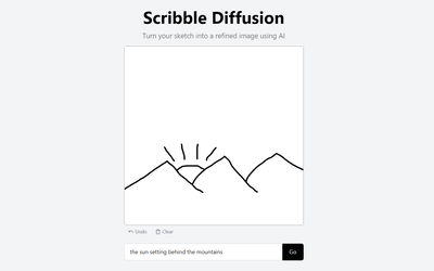 Scribble Diffusion - Transform Your Sketches into Stunning AI Images