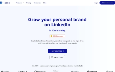 Taplio - AI-Powered LinkedIn Tool