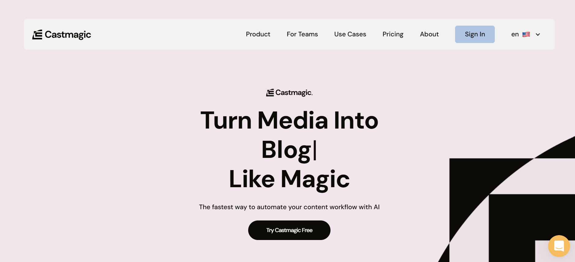 Castmagic - Create 10x Content from Audio Instantly