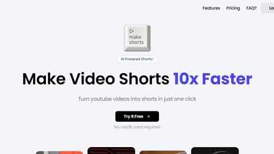 MakeShorts - Repurpose Videos for Shorts with AI 