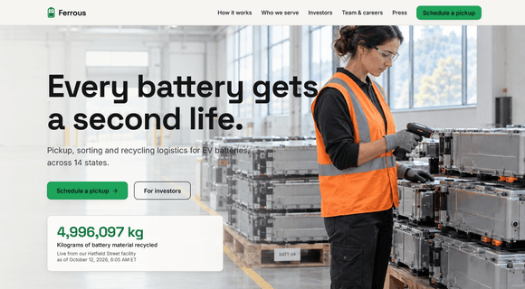 Startup website template