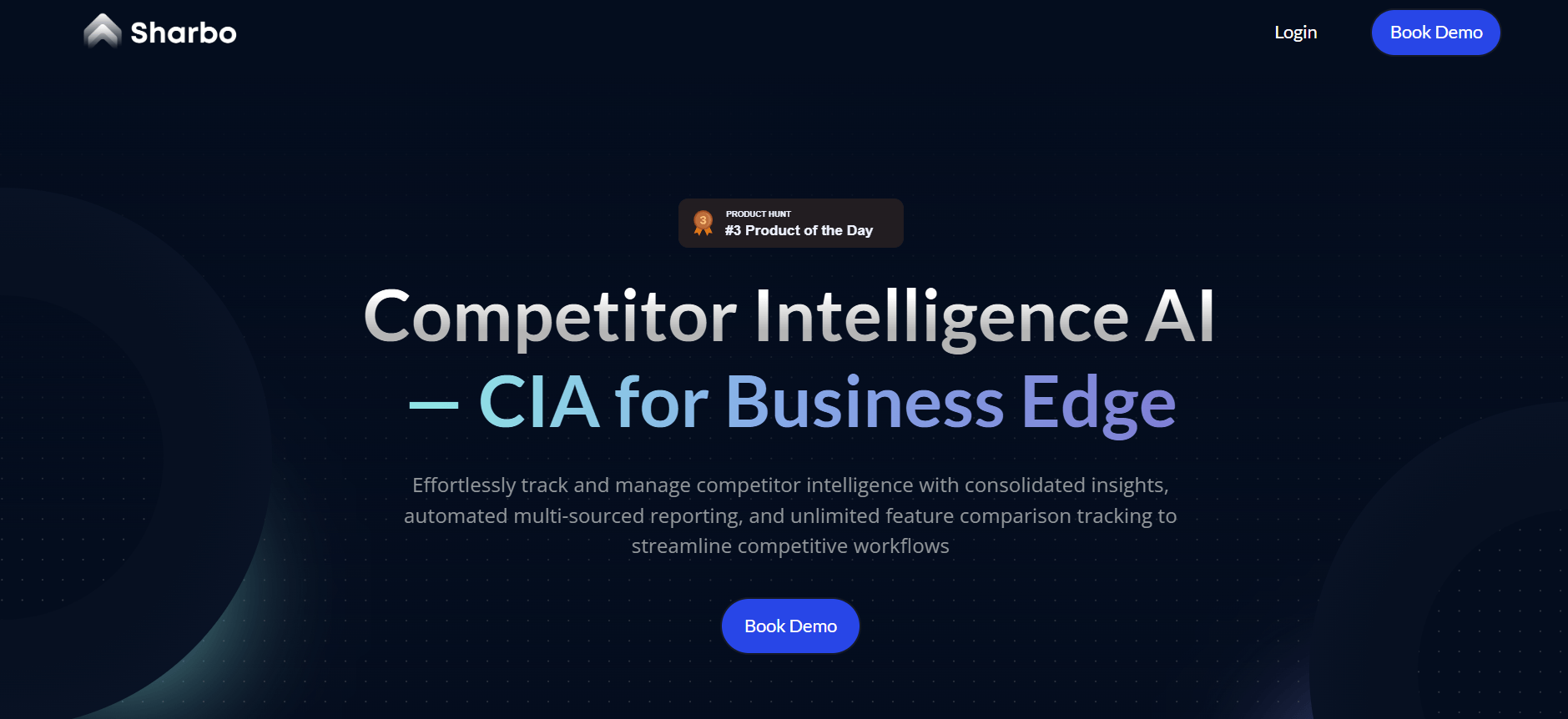 Sharbo - Automated Reports for Smarter Competitor Tracking