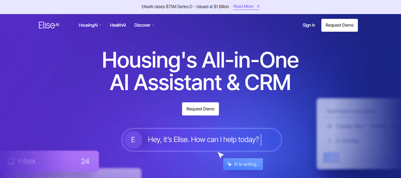 EliseAI - Conversational AI for Real Estate