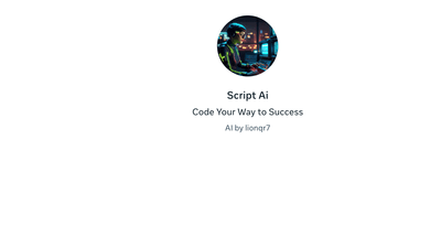 Script Ai - Coding Script Expert