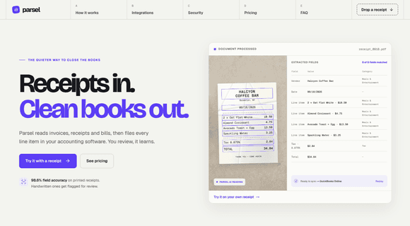 AI website template