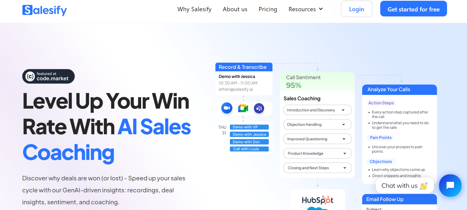 Salesify - Get AI Insights to Speed Up Your Sales Cycle