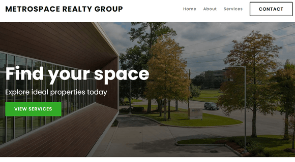 Commercial real estate website