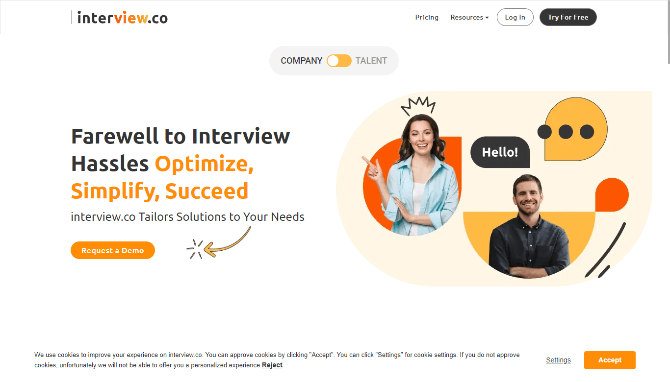 Interview.co - Simplify and Optimize Your Interview Process