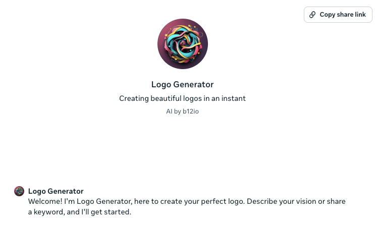 Logo Generator Meta AI