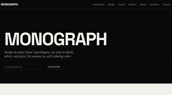 Editorial website