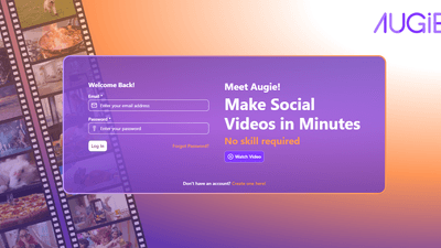 Augie Studio - AI Video Generation and Editing