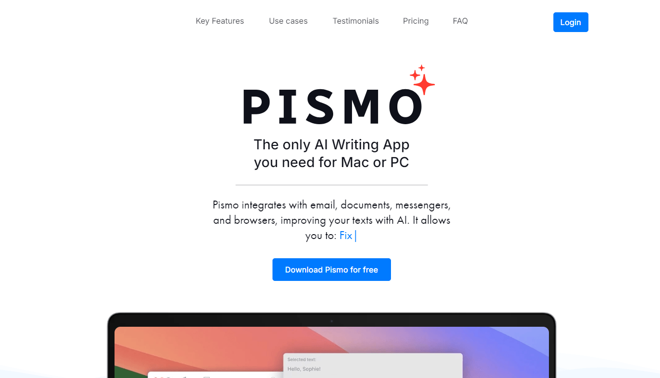 Pismo - AI Writing and Translation Assistant