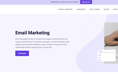 B12 Email Marketing Plugin powered by OpenAI - Automated Email Creation 