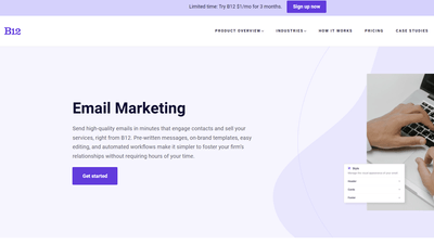 B12 Email Marketing Plugin powered by OpenAI - Automated Email Creation 