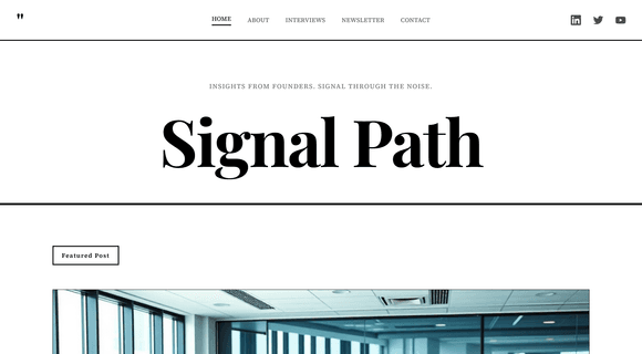 Business blog