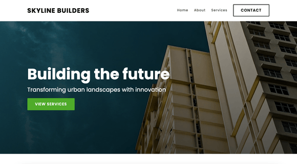 Construction website