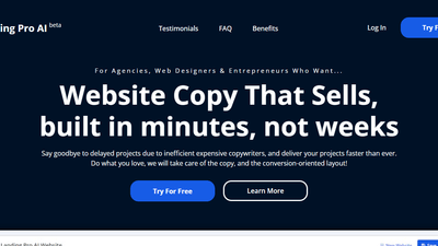 LandingPro AI - Your Ultimate Copywriting Companion